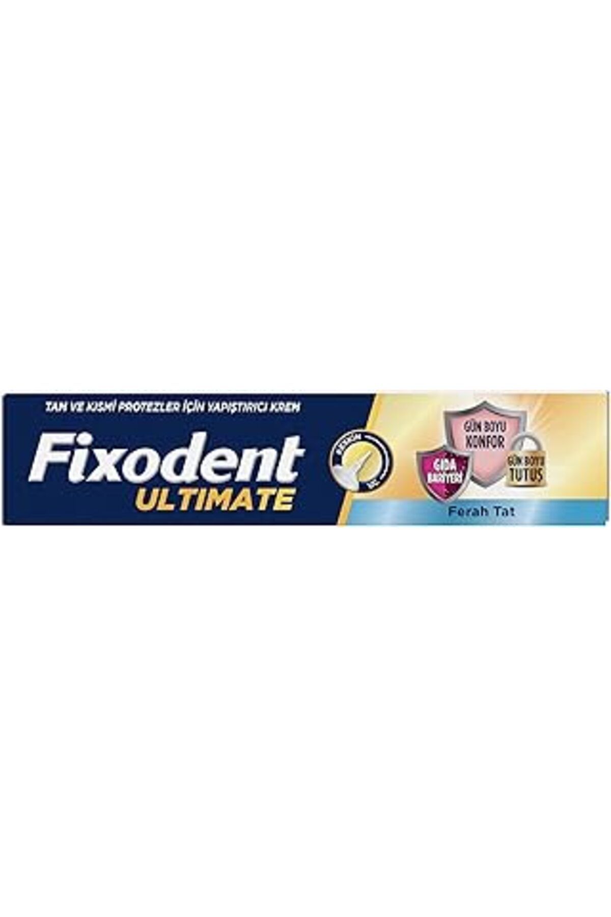 Pazarcan Fixodent Ultimate Ferah Tat Diş Protezi Yapıştırıcı Krem 40 G