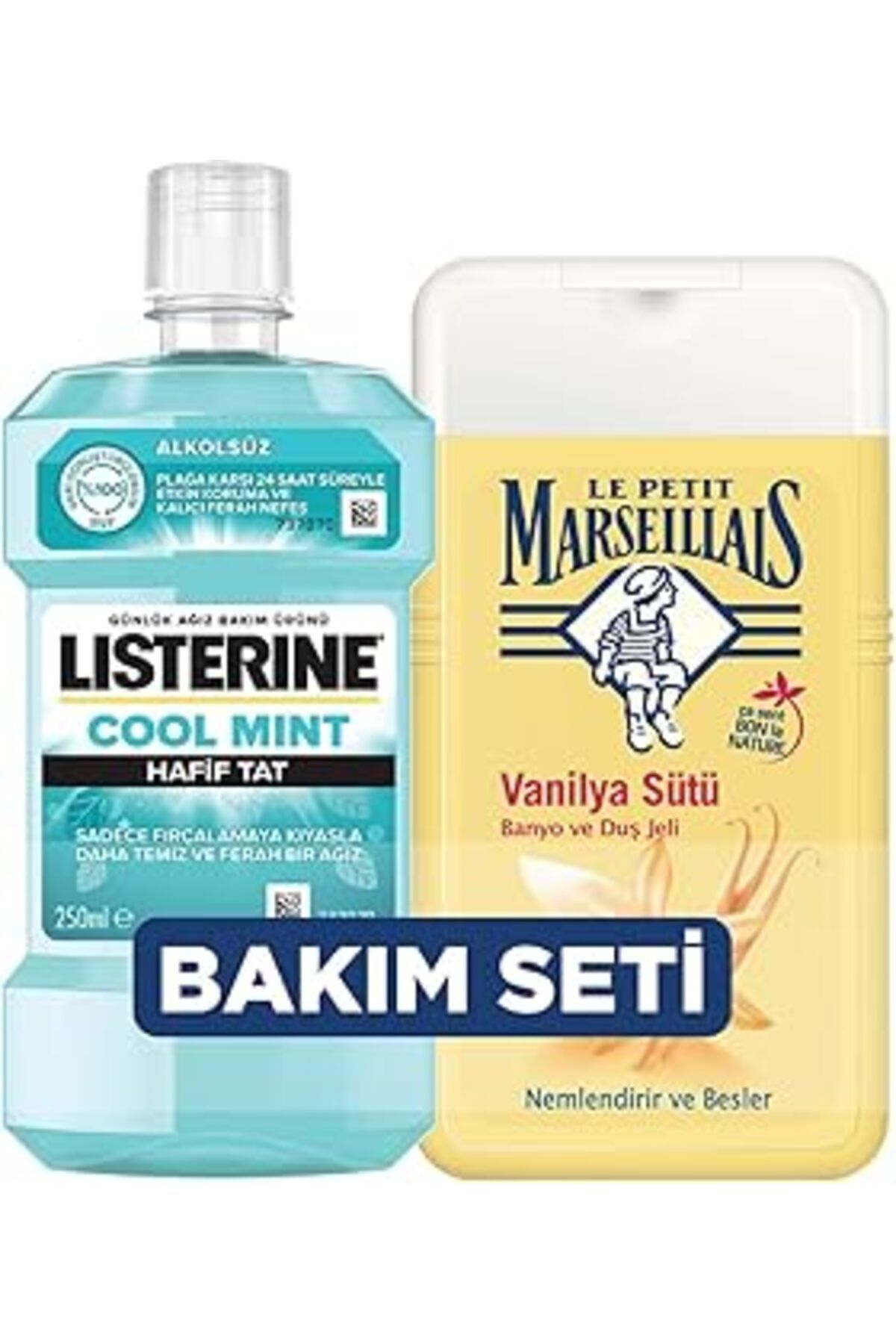 TBSProjects Listerine Cool Mint Hafif Tat 250 Ml + Lpm Vanilya Sütü 250 Ml