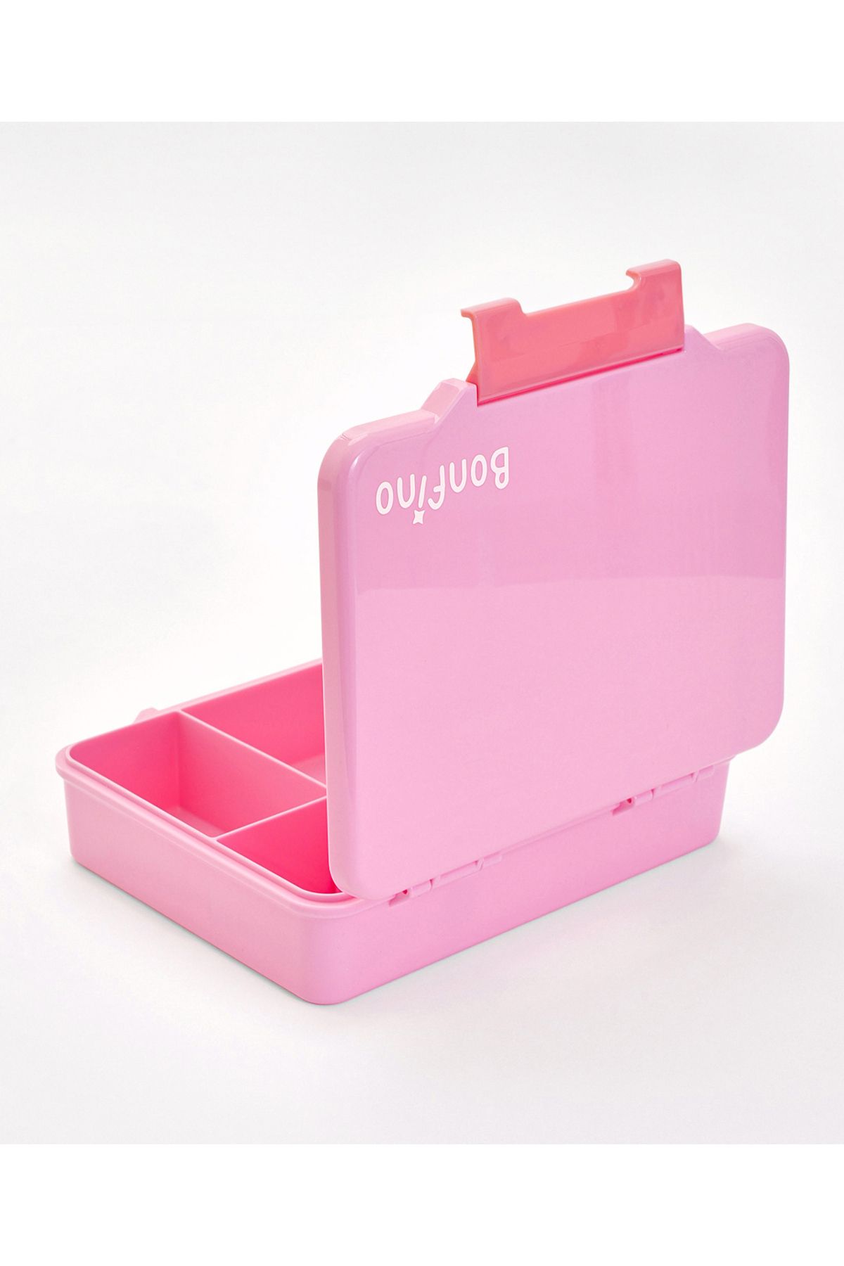 Bonfino-Bonfino Lunch Box with Cutlery and Side Dish Container , 1330 mL, 23 x 17 x 5.5 cm - Pink 5