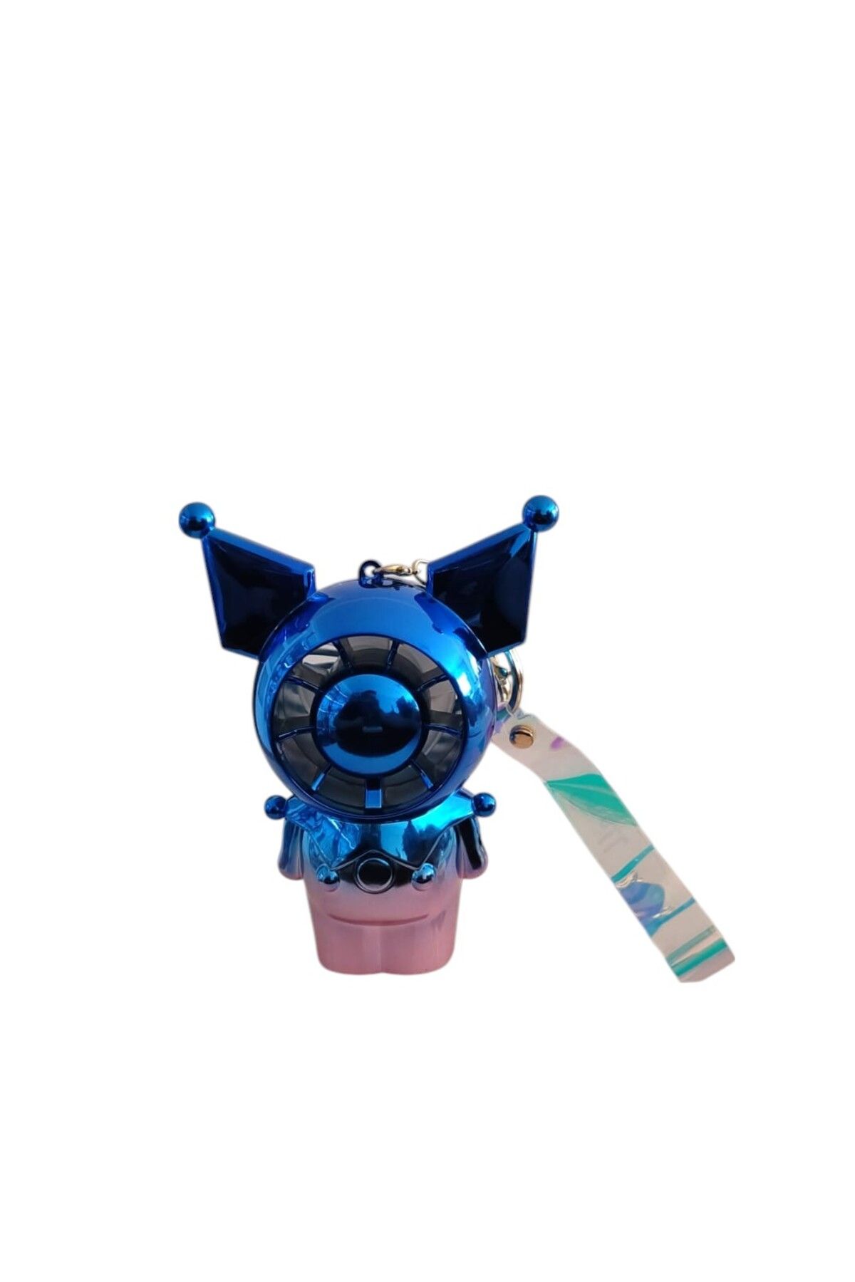 FAMEMUS ACCESSORY Kuromi Şarjz Edilebilir Anahtarlık fan usb hediyelik