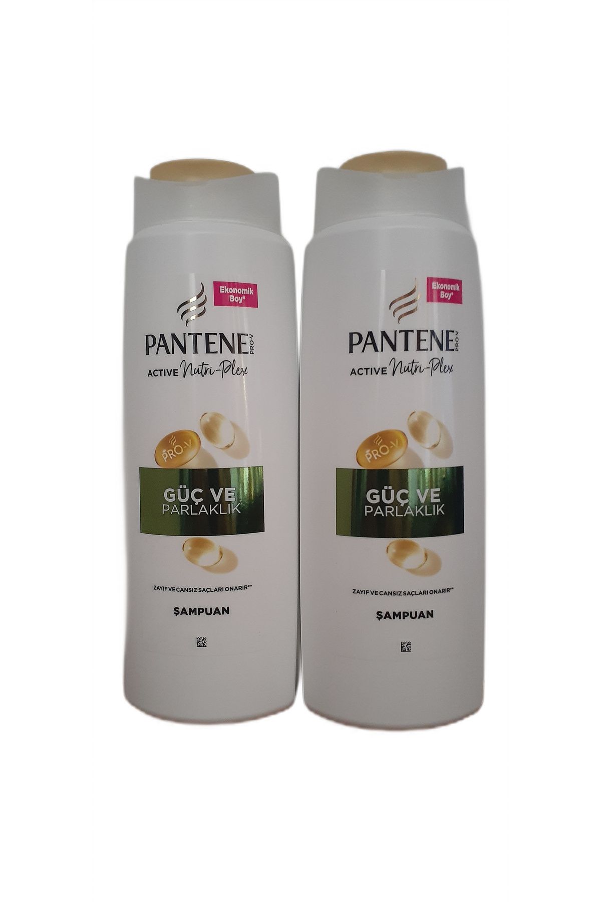 Pantene GÜÇ VE PARLAKLIK ŞAMPUANI 625 ML X 2 ADET