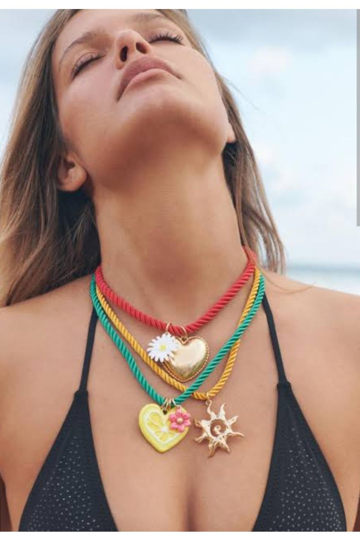 naaksesuar Marka Model VIP Serisi Kalpli 3’lü Set Kolye