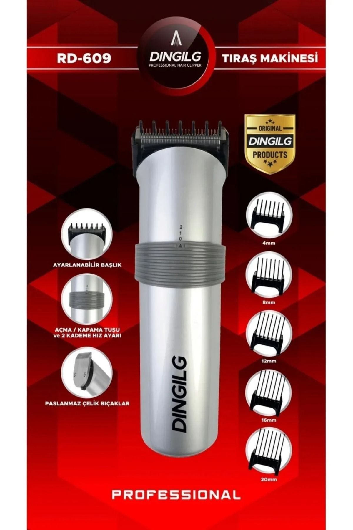hafspro Dingling RF-609 Tıraş Makinesi