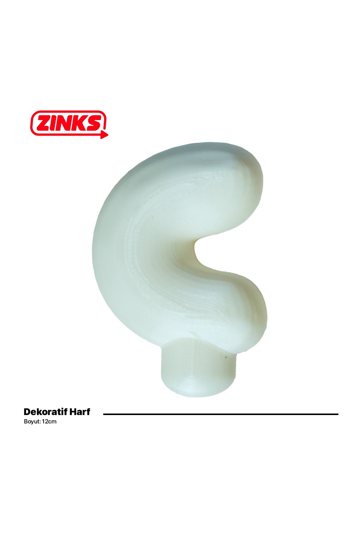 Zınks Store Kişiye Özel İsim & Harf Duvar Dekor