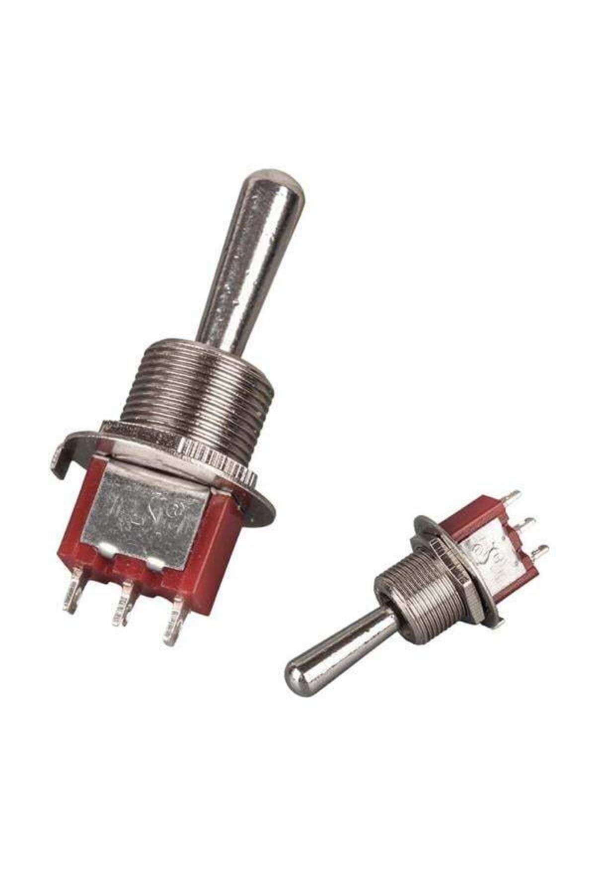 Zayla IC-148F 3 Pin Ø12mm On-Off-On Toggle Switch MTS-103L