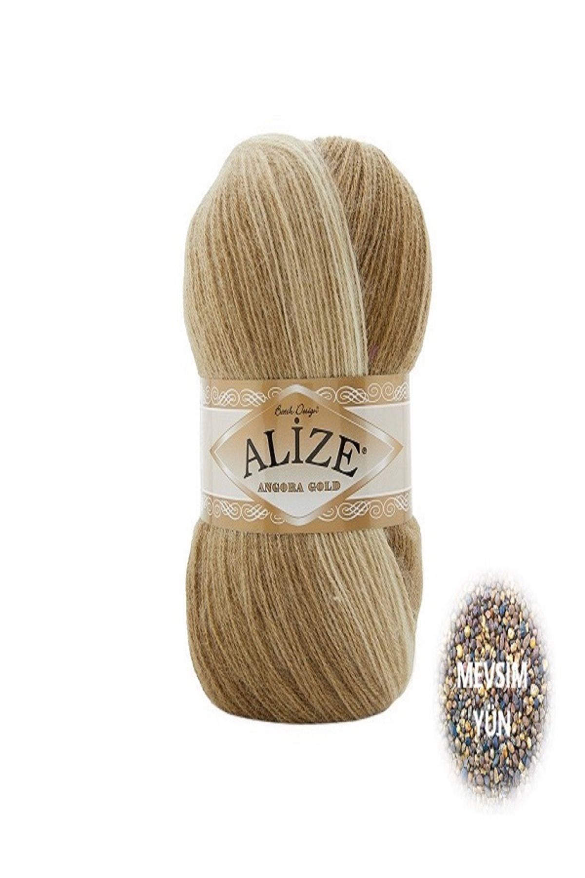 Alize Angora Gold Batik 8054 (YENİ RENK) 1 Yumak Fiyatıdır