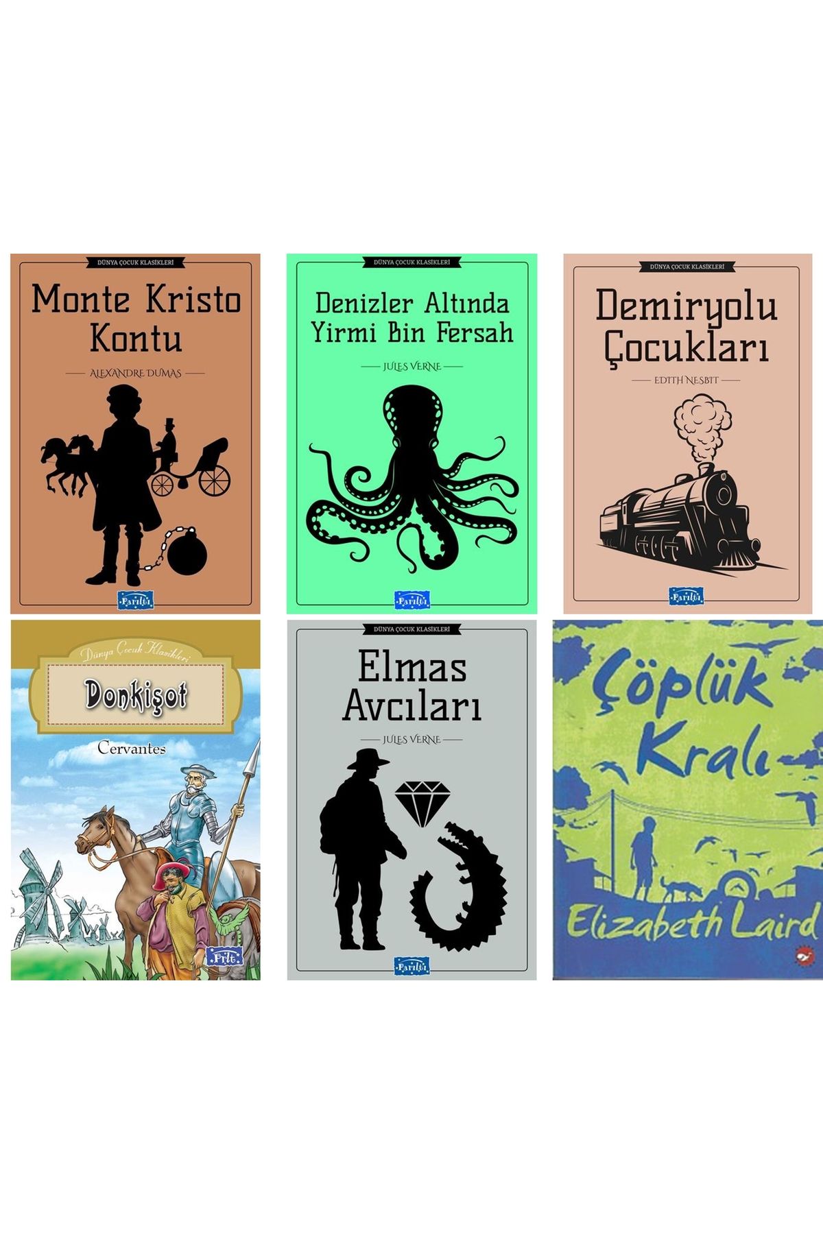 Beyaz Balina Yayınları beyaz balinan yayınları çöplük kralı hikaye okuma seti 6 kitap