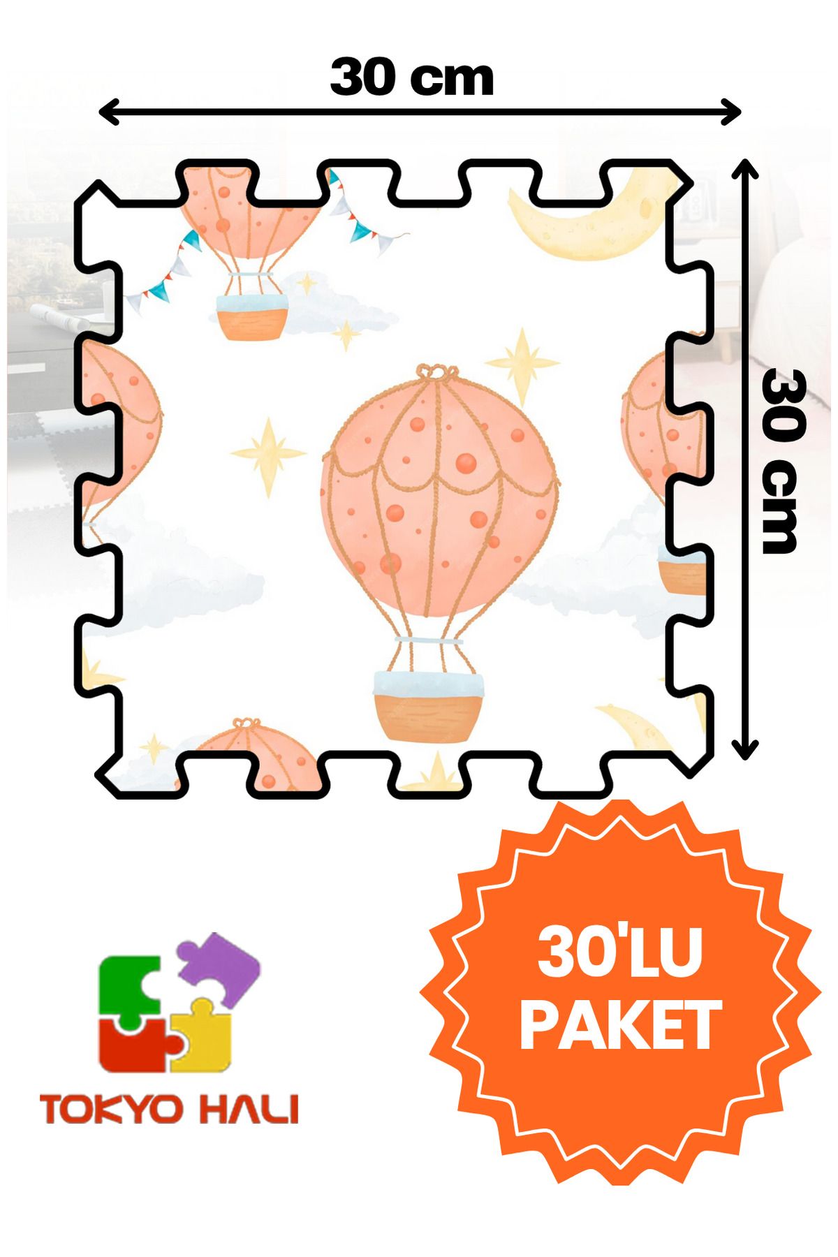 Tokyo Halı Puzzle Halı, Kendi Tasarımını Oluştur, Yapboz Halı, Peluş Halı