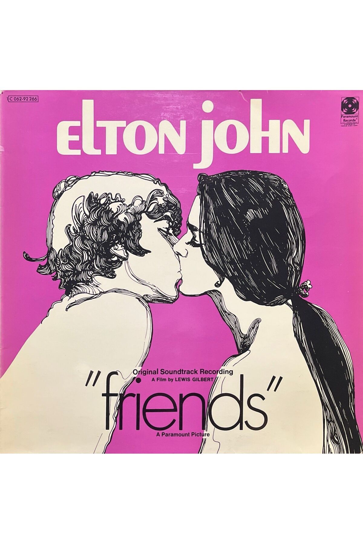 Plak İstasyonu Elton John Friends LP Plak