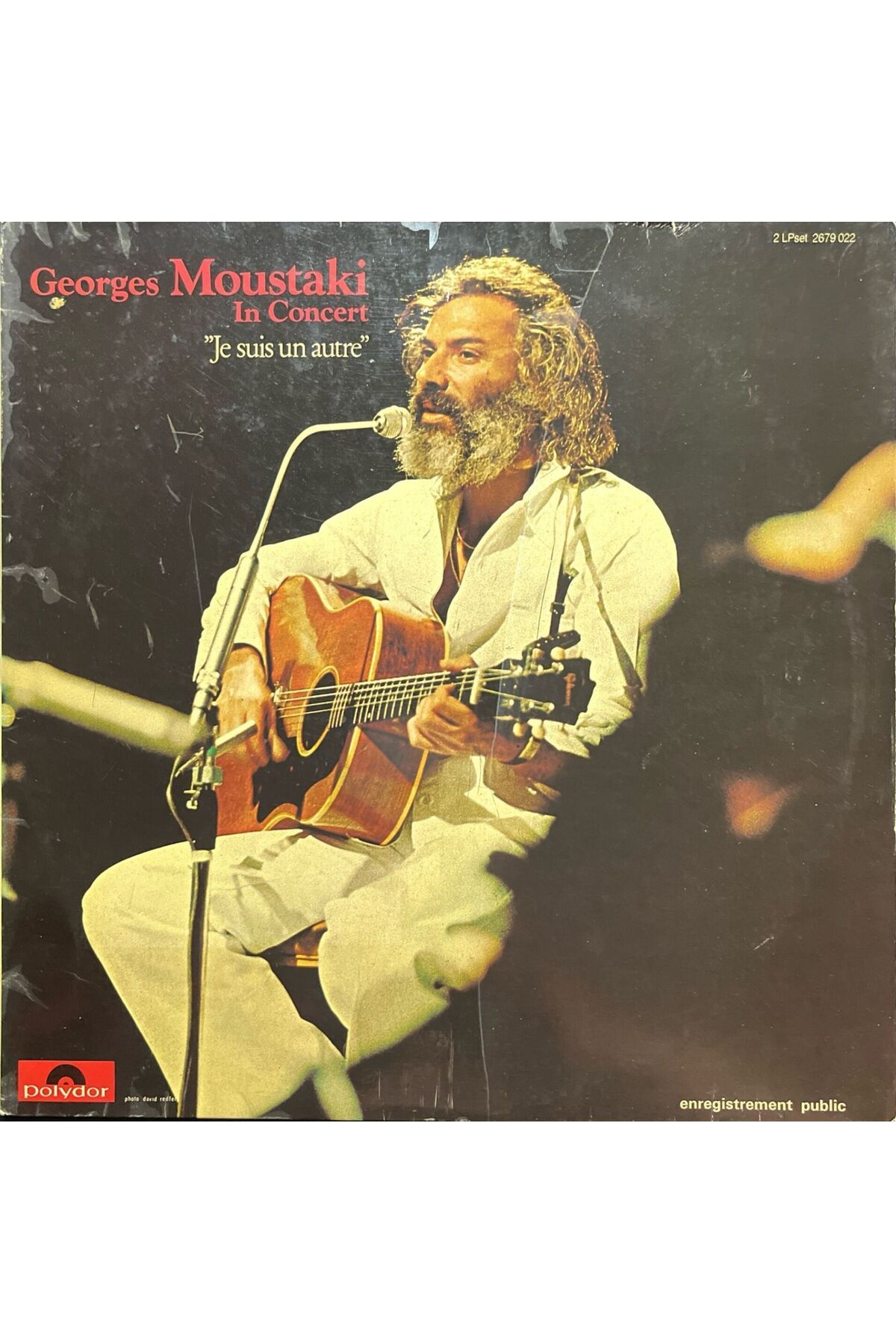Plak İstasyonu Georges Moustaki In Concert Double LP Plak