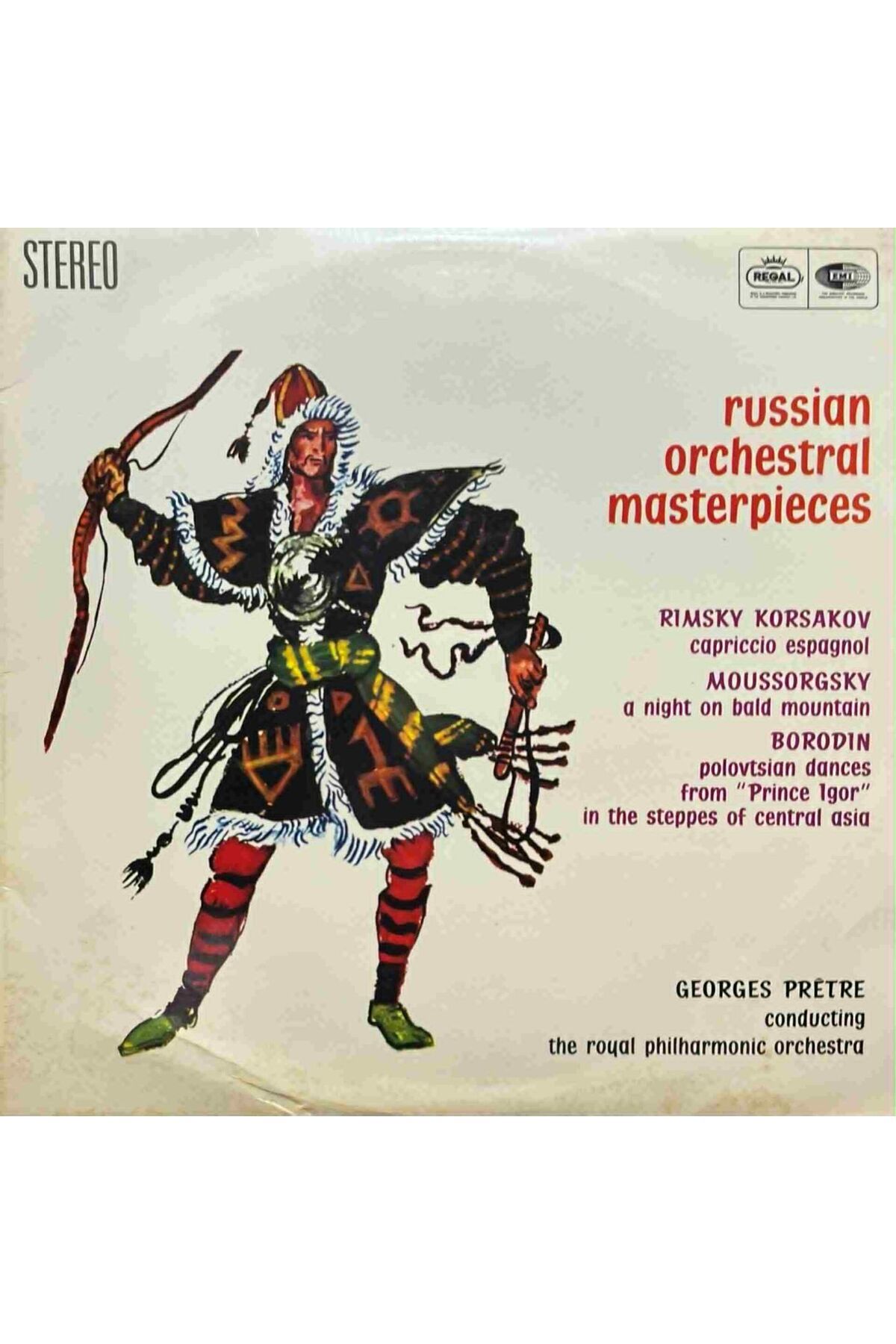 Plak İstasyonu Rismky Korsakov Russian Orchestral Masterpieces Classic LP Plak