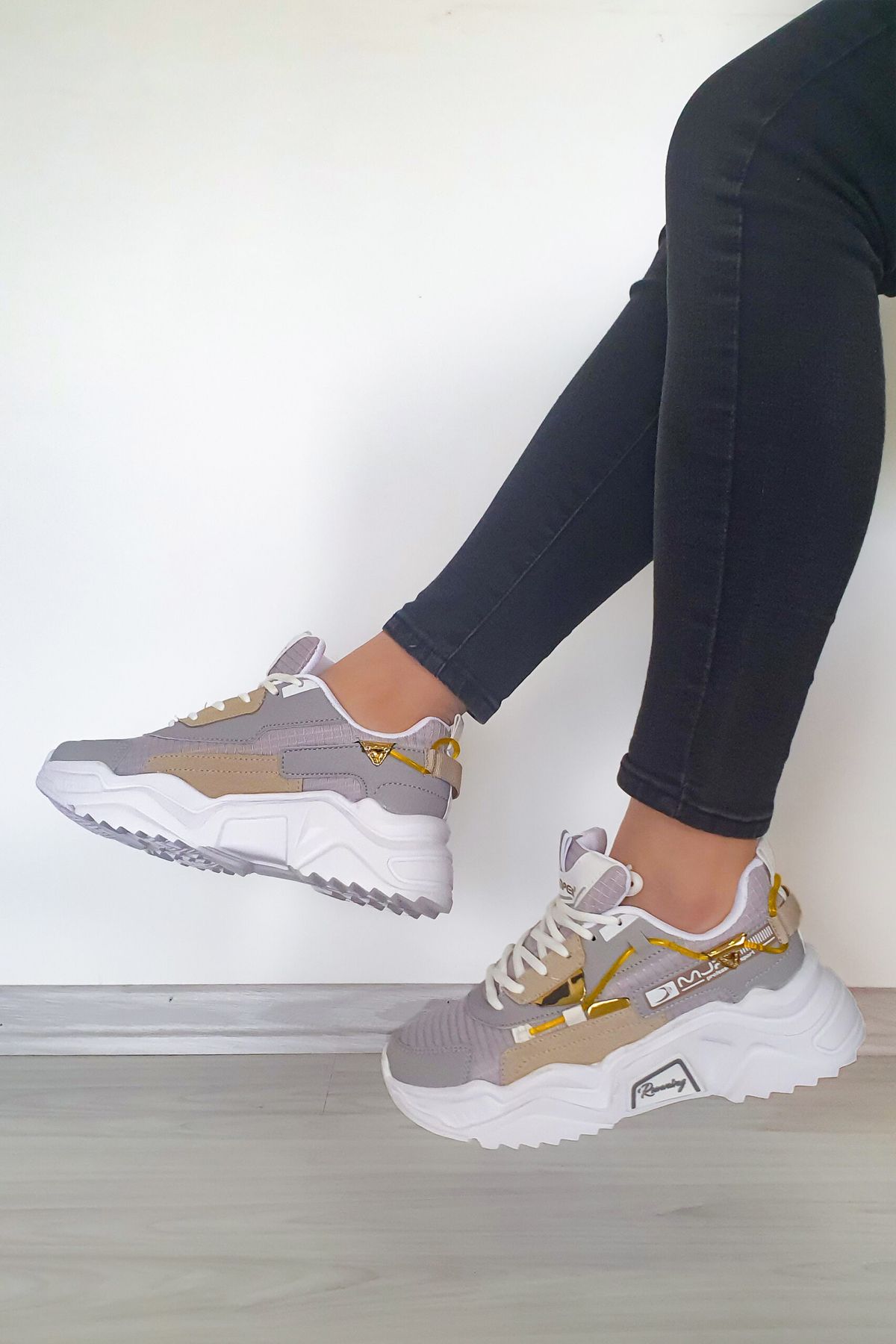 Ayakkabı Durağı Kadın Sneaker Günlük Hafif Rahat Spor Ayakkabı