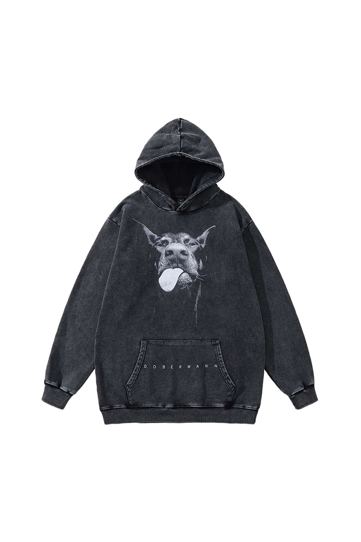 Ekospot SUPERMADE Dark Series Doberman Sweatshirt Hoodie