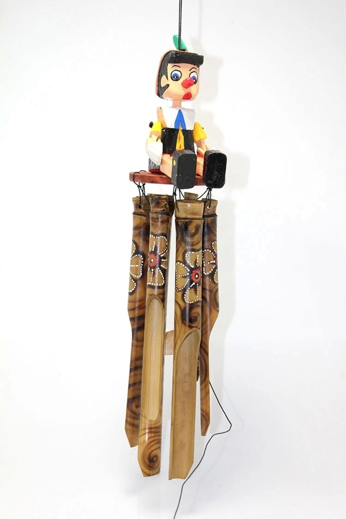 shopwave Pinokyolu Bambu Çan 60 Cm No:2