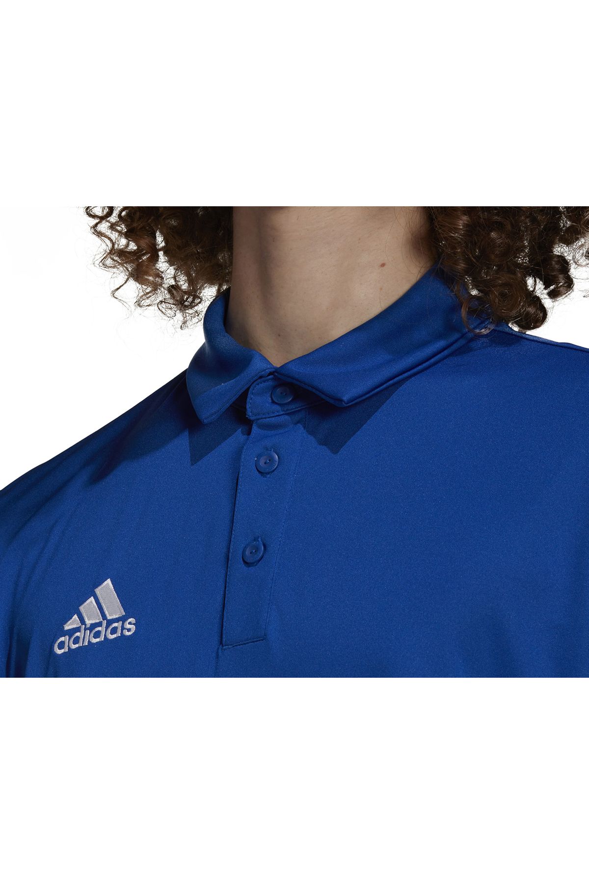 adidas-Tricou Polo Ent22 pentru bărbați, cu gât polo, albastru 5