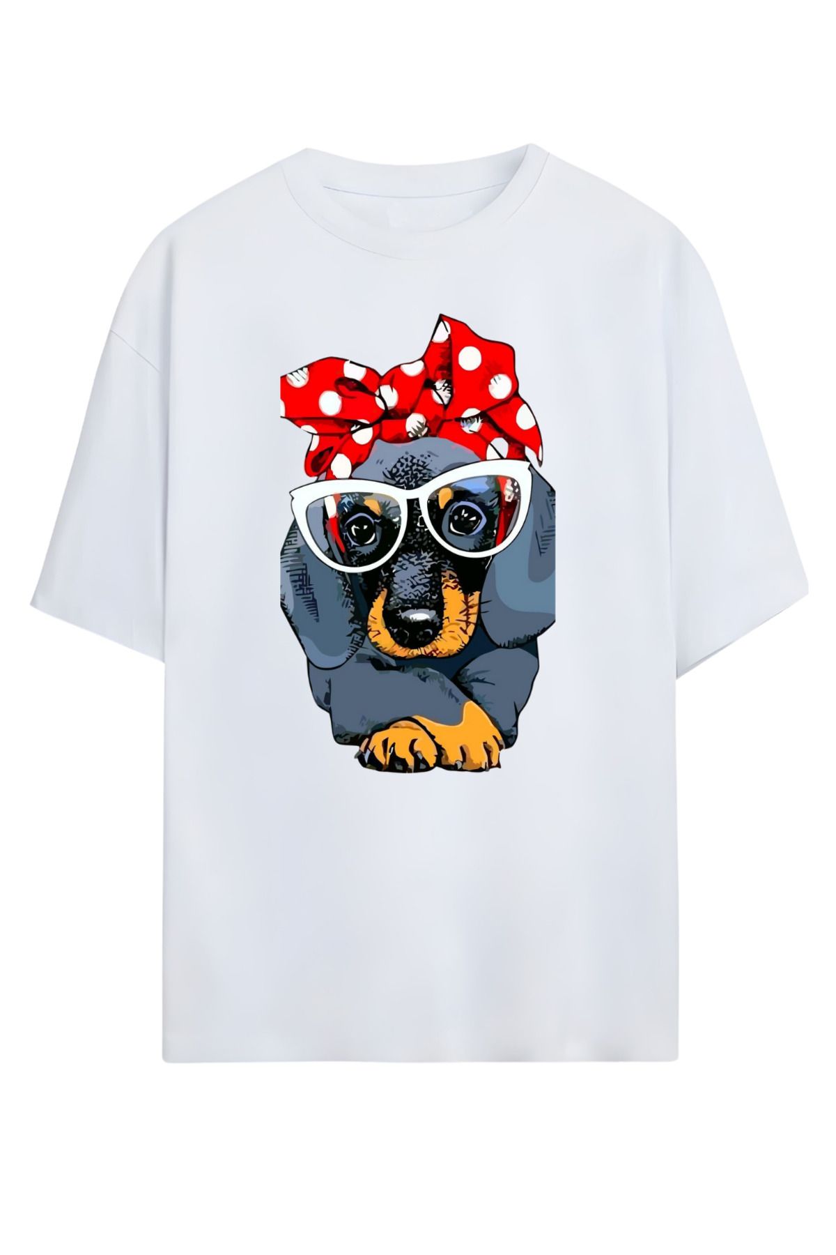 MAGORS GraffTee Unisex %100 Organik Pamuk Bisiklet Yaka Illustrasyon Baskılı Özel Tasarım T-shirt