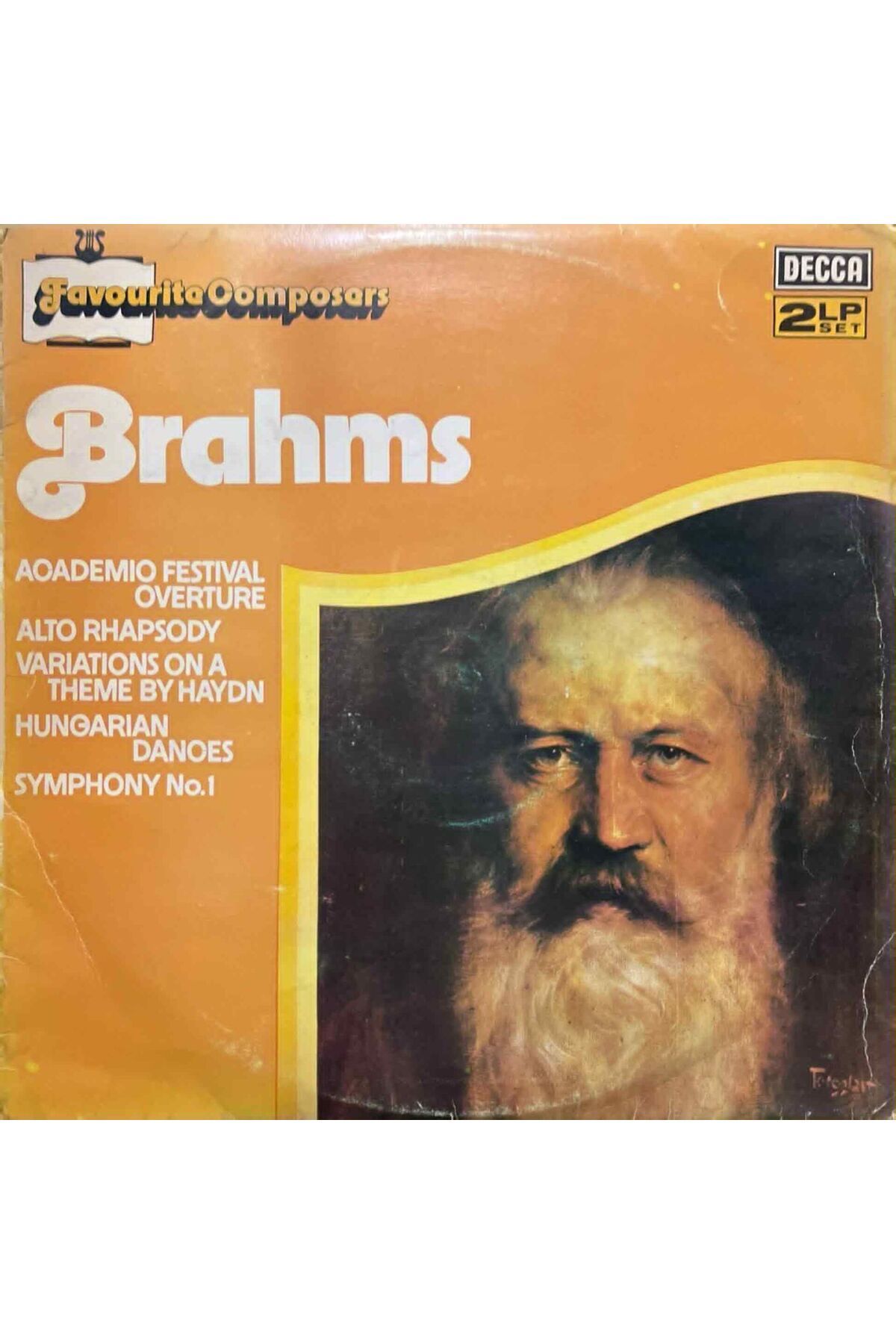 Plak İstasyonu Brahms Academıc Festival Overture Double Classic LP Plak