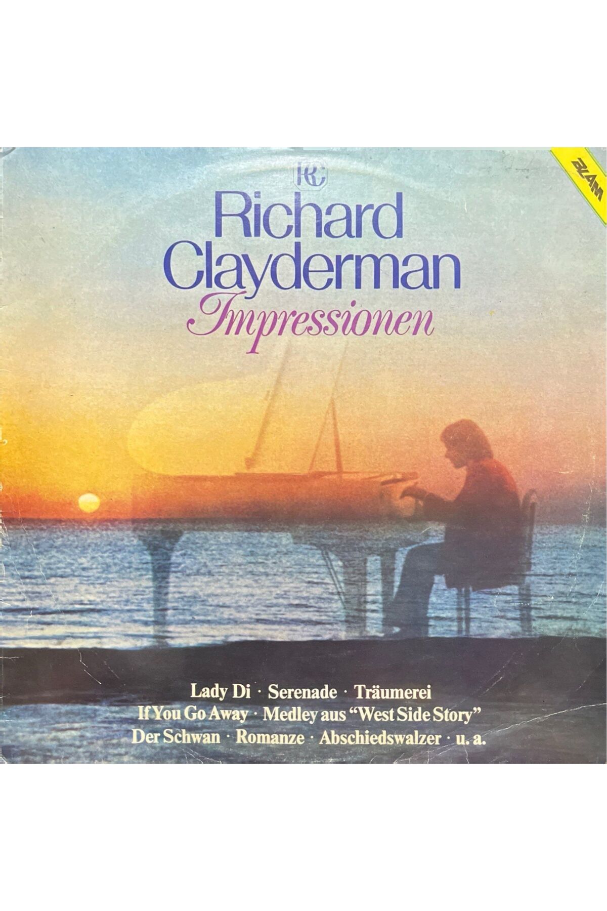 Plak İstasyonu Richard Clayderman Impressionen LP Plak