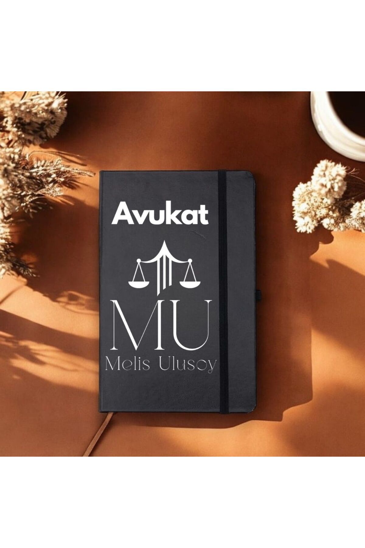 Çılgıntrend Avukatlara Özel İsim Yazılı Tasarımlı Defter