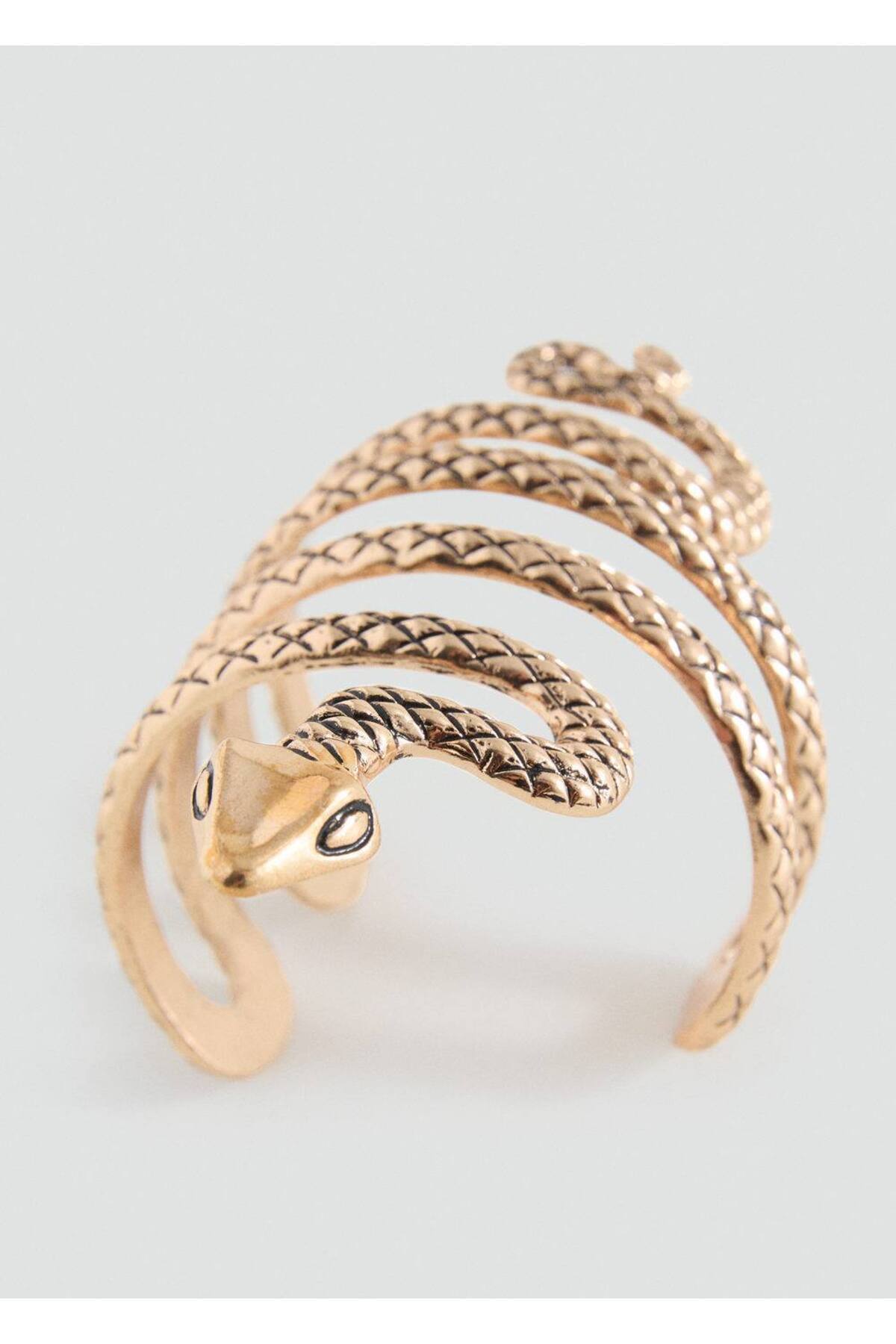 Yılan derisi görünümlü bileklik