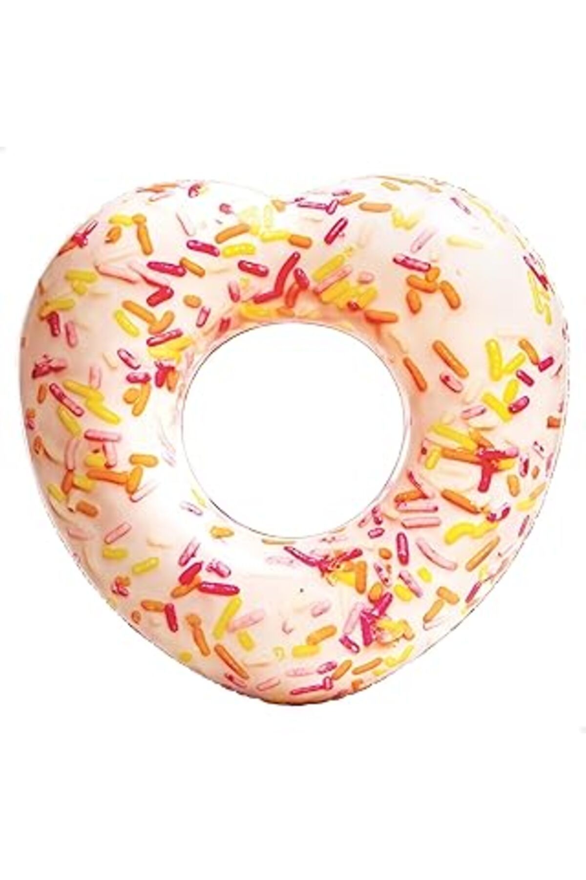 Pazarcan Intex 56253 Kalp Şekilli Donut Simit 104 Cm, Su Sporları, Plaj Malzemesi, Şişme Ürün, Yüzme Aksesua