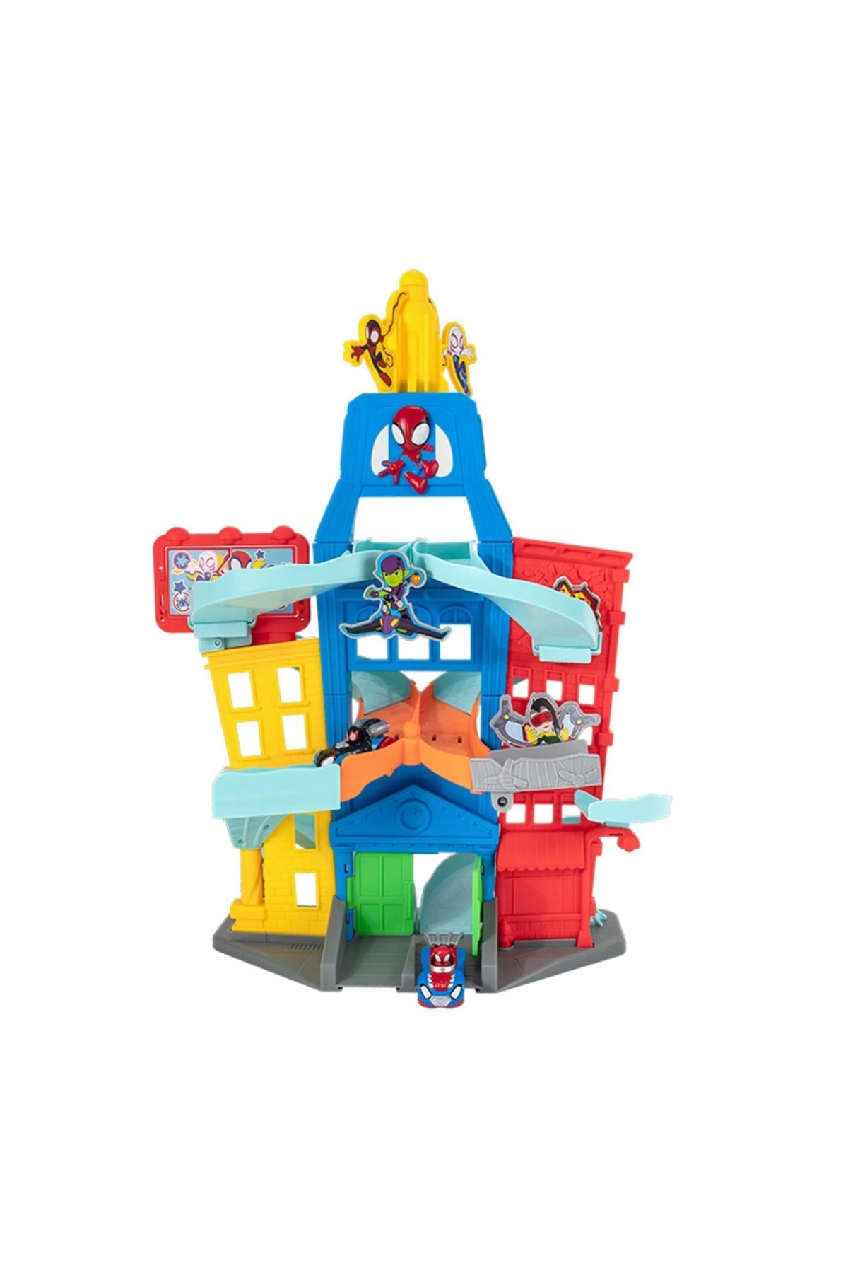 S PAZARIM Nessiworld Spidey Diecast Araba Oyun Seti