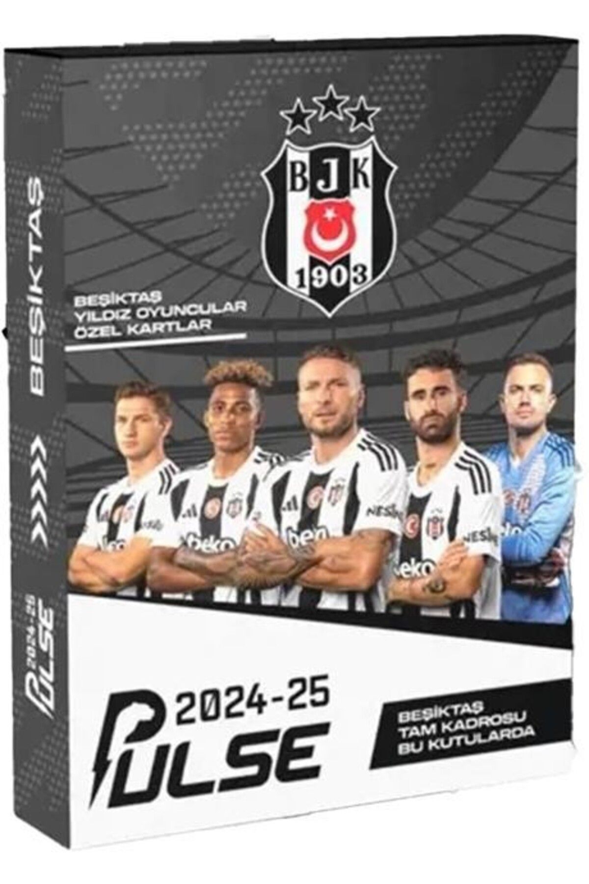 Ankara Kitap Merkezi 2024 2025 Beşiktaş Futbolcu Kartı 12 Kart Pulse