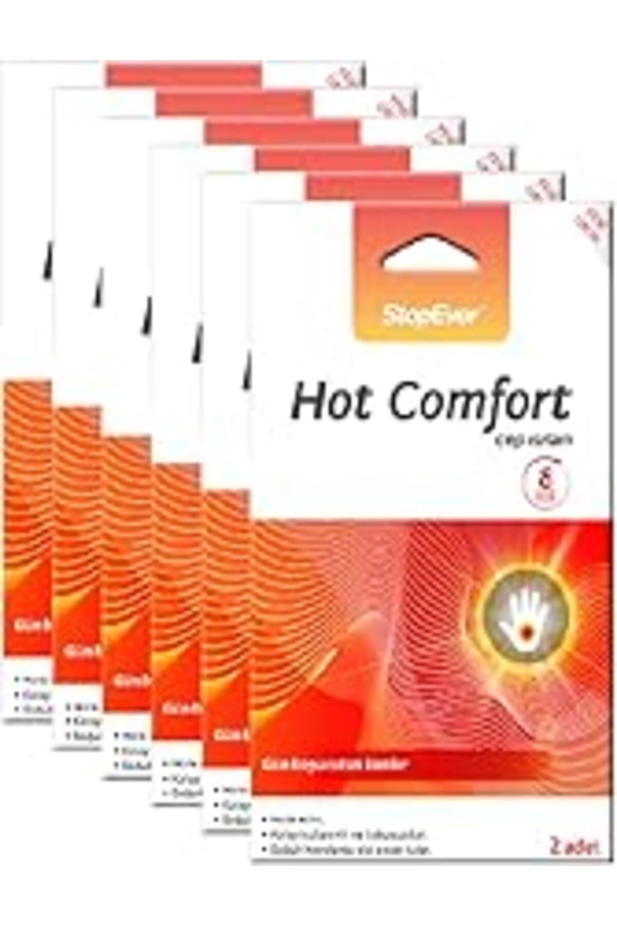 Pazarcan Stopever Hot Comfort El Isıtan 6X2