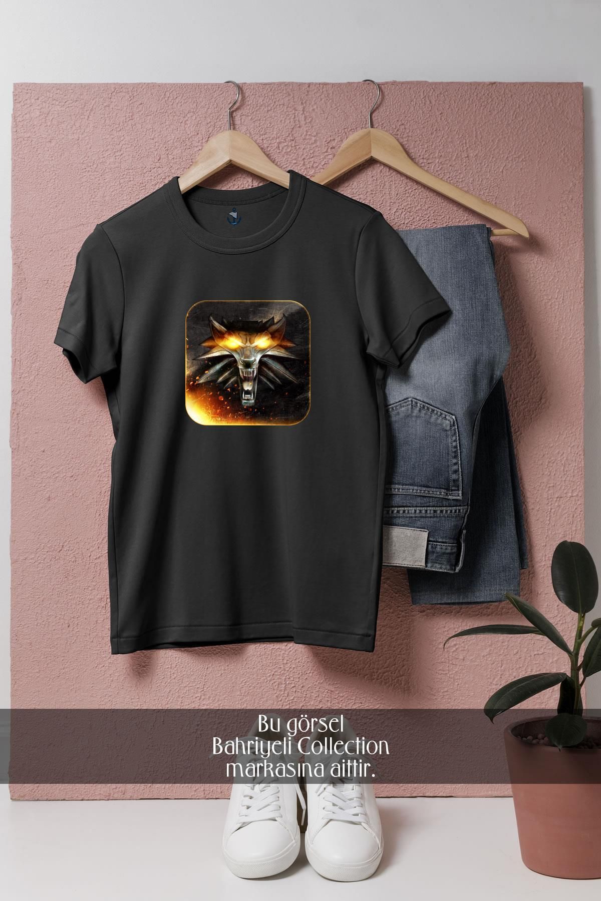 Bahriyeli Collection Oversize The Witcher 2- Assassins Of Kings Tasarımlı Unisex T-Shirt