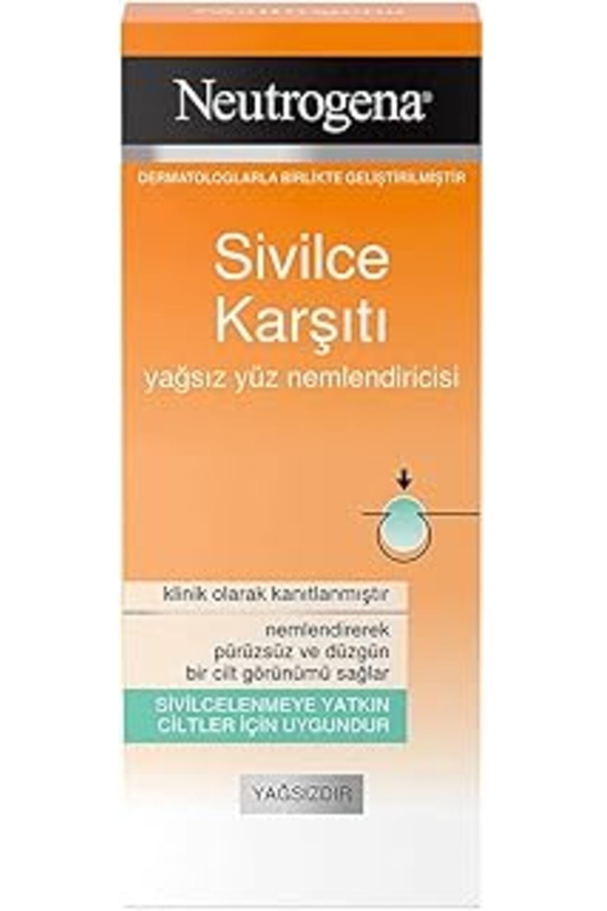 Pazarcan Neutrogena Karşıtı Yağsız Yüz Nemlendiricisi 50ml, 50 ml