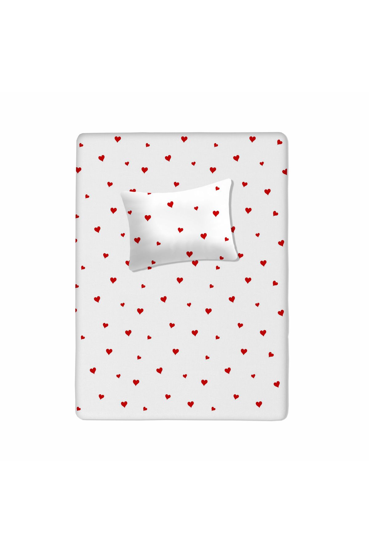 Lief Home %100 Pamuklu Bebek Lastikli Çarşaf 60x120+20 | Bebek Yastık Kılıfı 35x45
