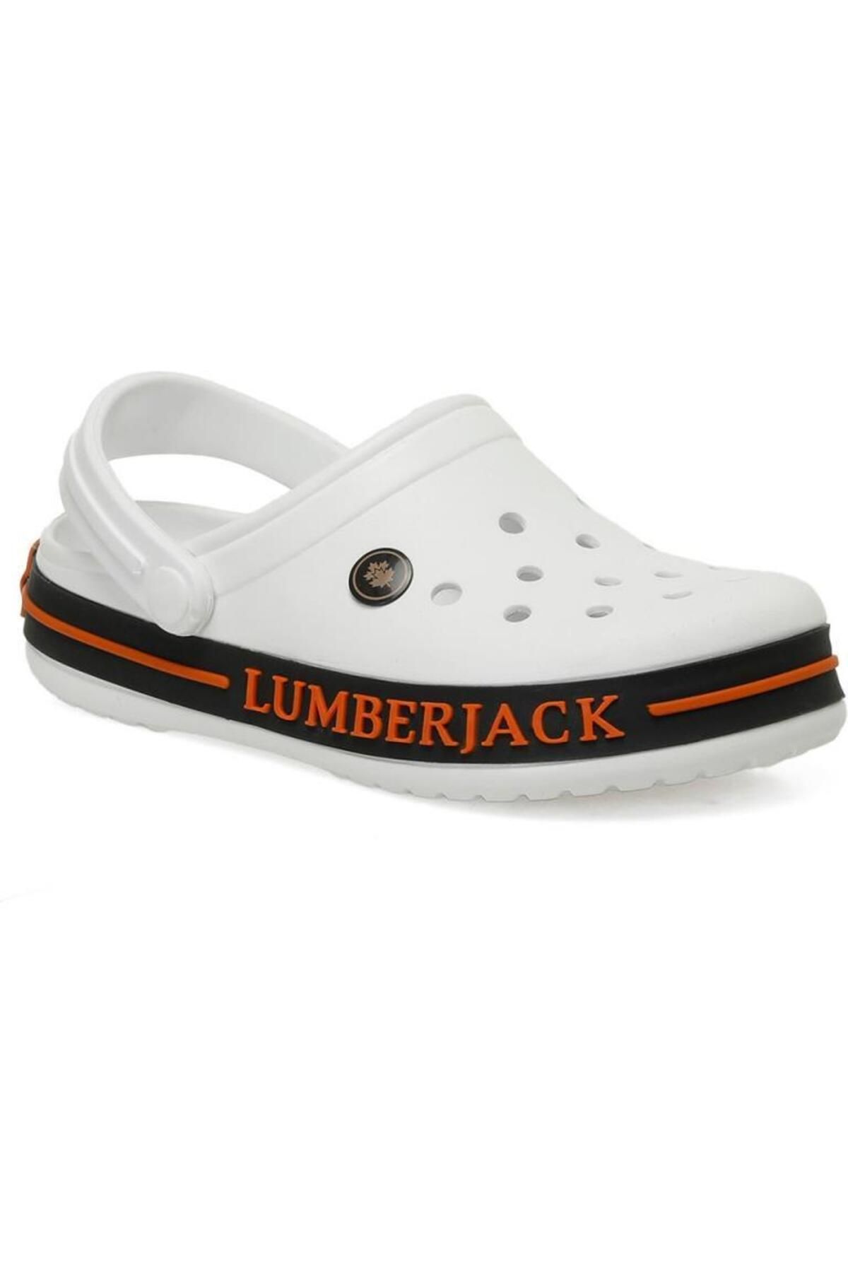 lumberjack DEVON 5FX BEYAZ COMFORT CASUAL ANATOMİK SABO TERLİK SANDALET