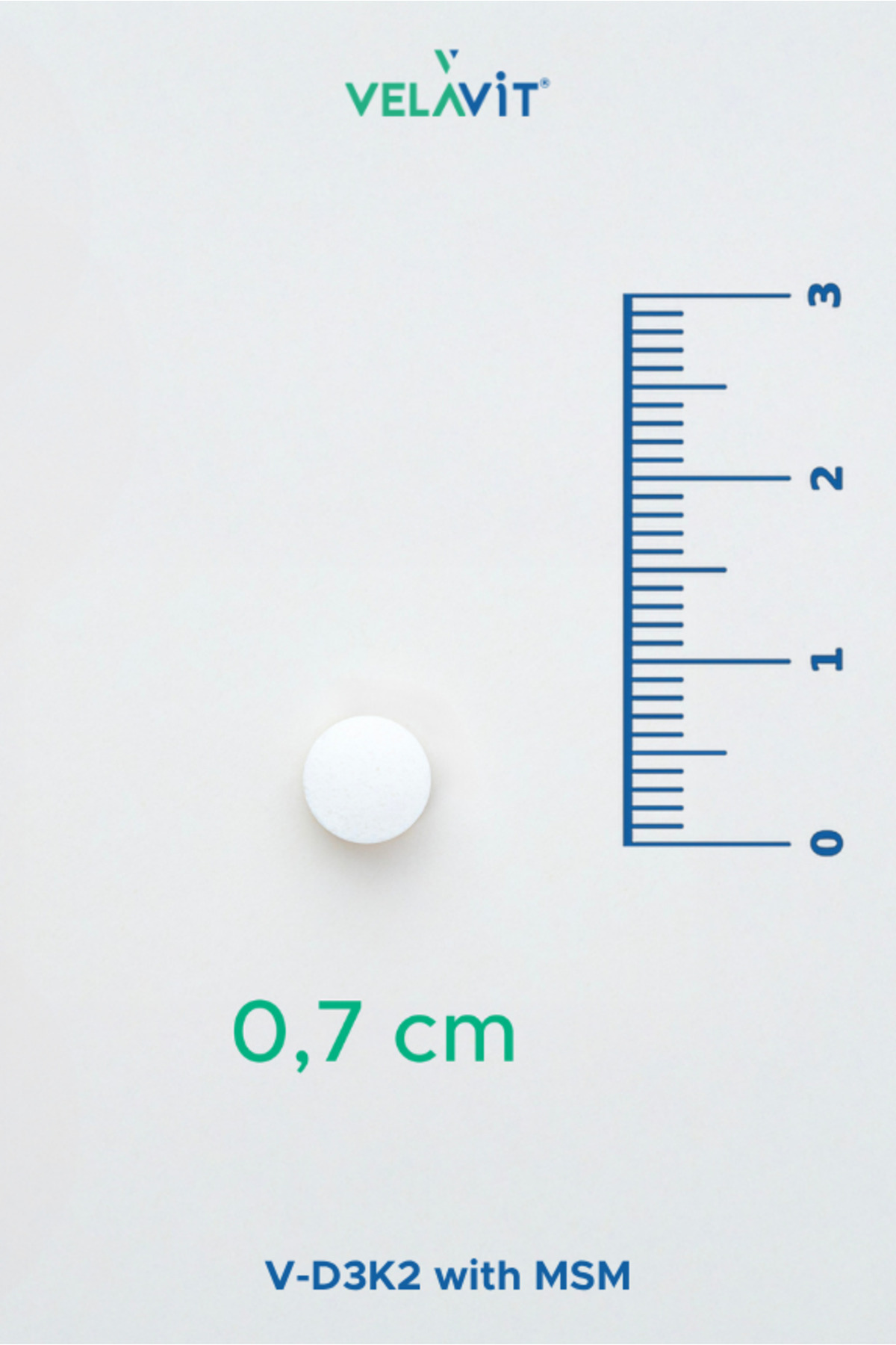 Velavit-V-D3K2 with MSM 60 Tablet 3