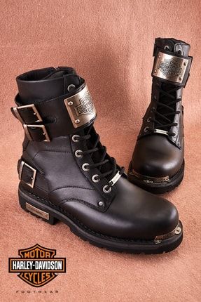 Harley Davidson Erkek Bot Siyah 025m0412 Trendyol