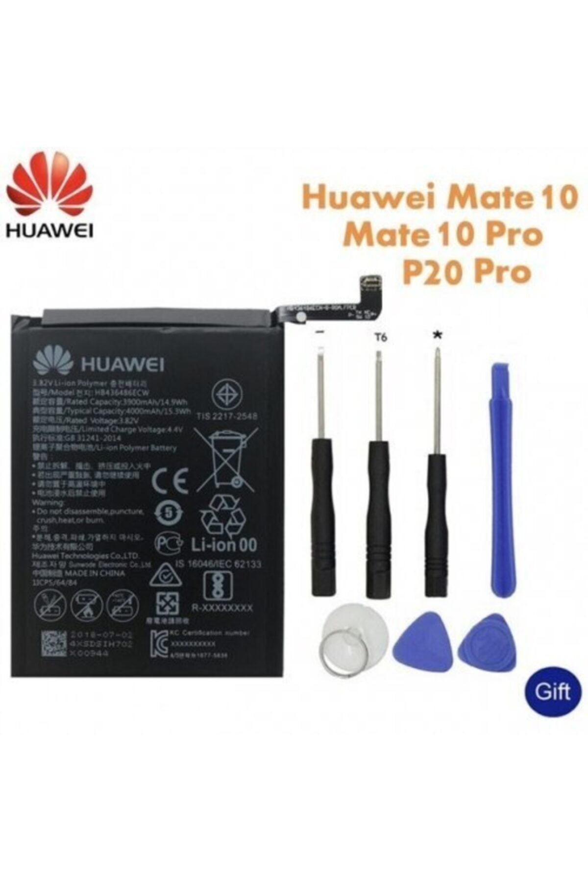 mate 10 pro batarya pil