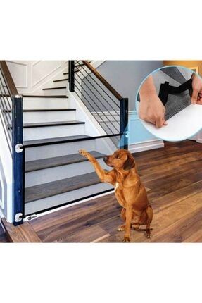 bypet kedi kopek veya bebekler icin kumas cit kapi bariyeri 90 cm x 75 cm fiyati yorumlari trendyol