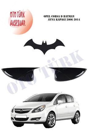 Opel Corsa D Yarasa Batman Ayna Kapağı 2006 2014 dop7301595igo