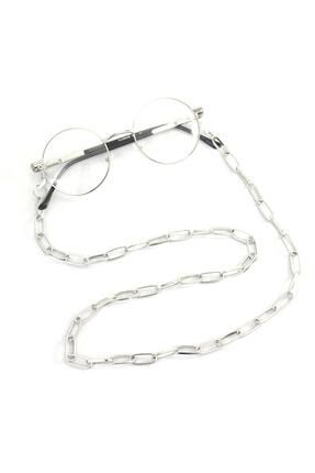 Kadın Gözlük Zinciri Uzun Oval Zinciri I Silver EBR3008
