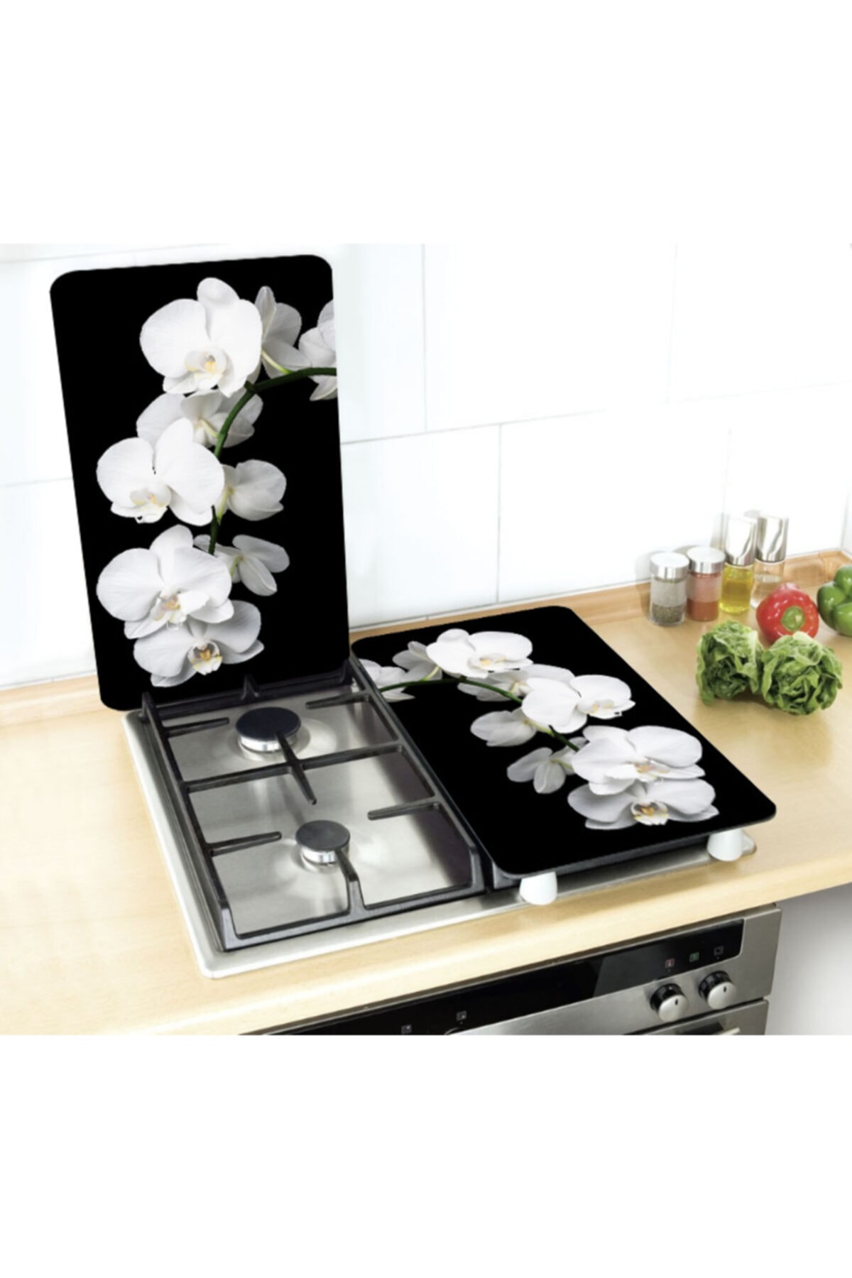 gbmotion beyaz orkide 2 li ocak koruyucu 30x52 fiyati yorumlari trendyol