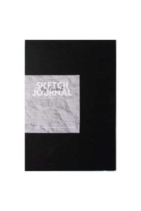 Sketch Journal Ivory Kağıt Eskiz Çizim Defteri Siyah Kapak A4 110 Gr 60 Yp. LV-F-8664.A4