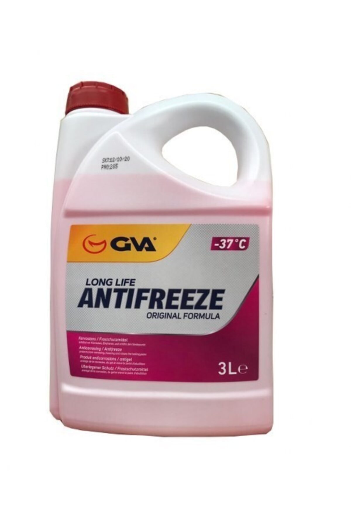 GVA Antıfrız 3 Lt -37 C Kırmızı Long Lıfe Organık 9930123