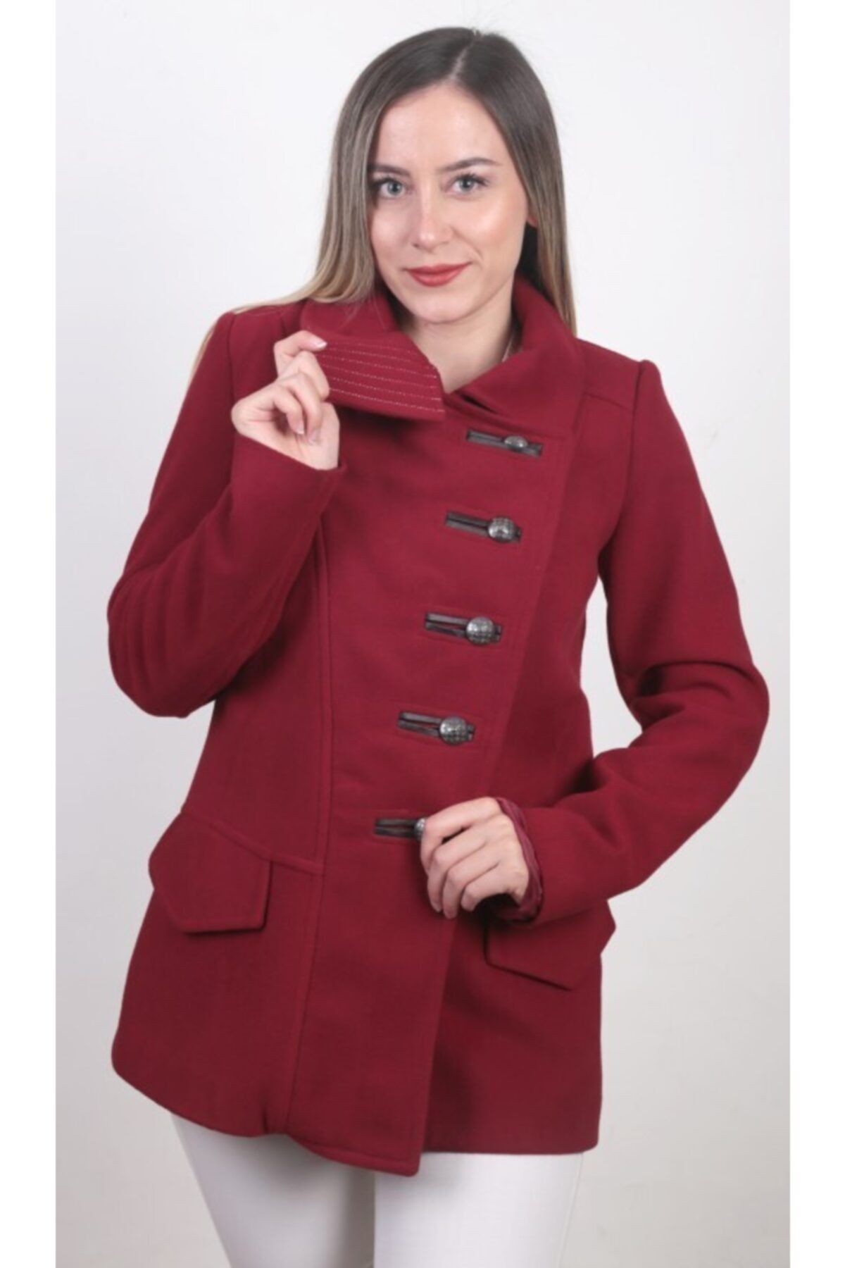 Womens red shop coat