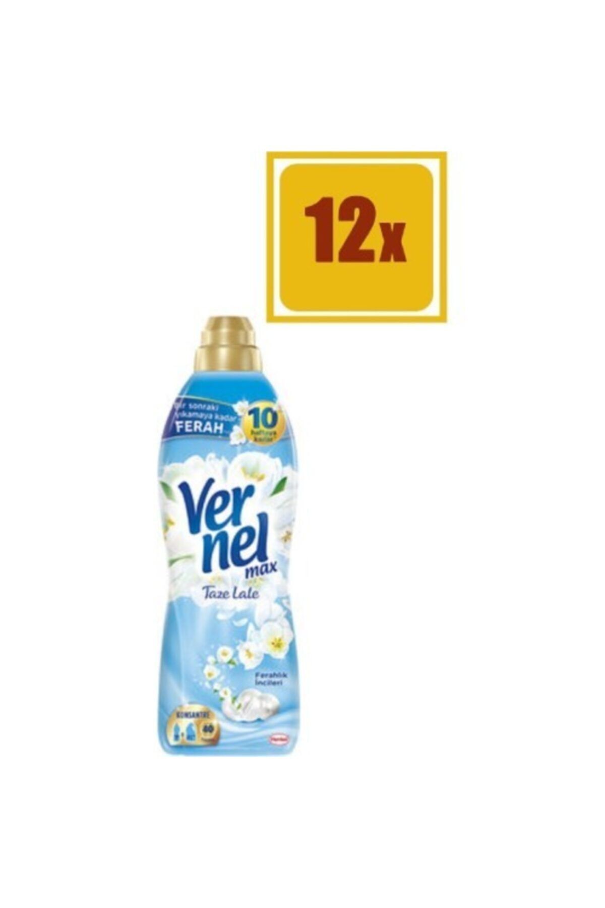 Vernel Max Taze Lale Yumusatici 960 Ml 40 Yikama 12 Li Set Fiyatlari Ozellikleri Ve Yorumlari En Ucuzu Akakce