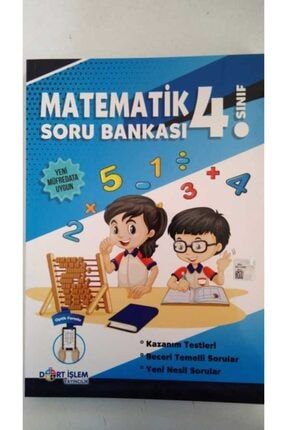 Dört Işlem Yayınları 4. Sınıf Matematik Soru Bankası 9786057692634