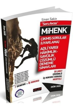 Dizgi Kitap Yargic Adli Hakimlik Tamami Yenilenmis Cozumlu 5 Deneme Sinavi Yayinlari 2020 Trendyol