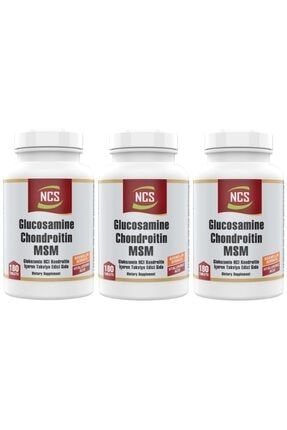 Glucosamine Chondroitin Msm 180 Tablet X 3 Kutu Boswellia 447633880