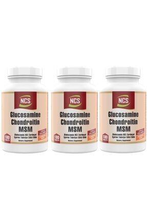 Glucosamine Chondroitin Msm 180 Tablet X 3 Kutu Glukozamin 447632990