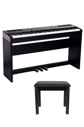 S8 Siyah Stage Dijital Piyano Stand + Sehpa Tabure S8SİYAH