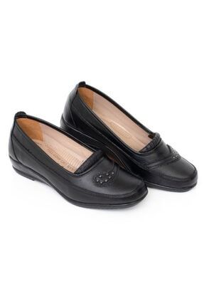 Kadın Siyah Anne Ayakkabısı 222 Siyah