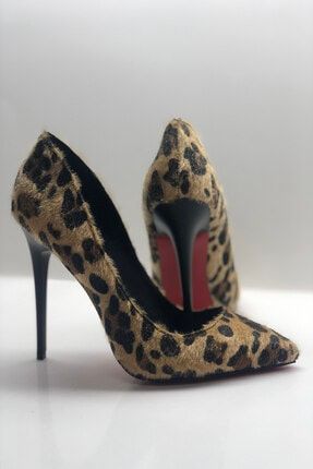 Kadın Kahverengi Stiletto Topuklu Ayakkabı TWS-017-02